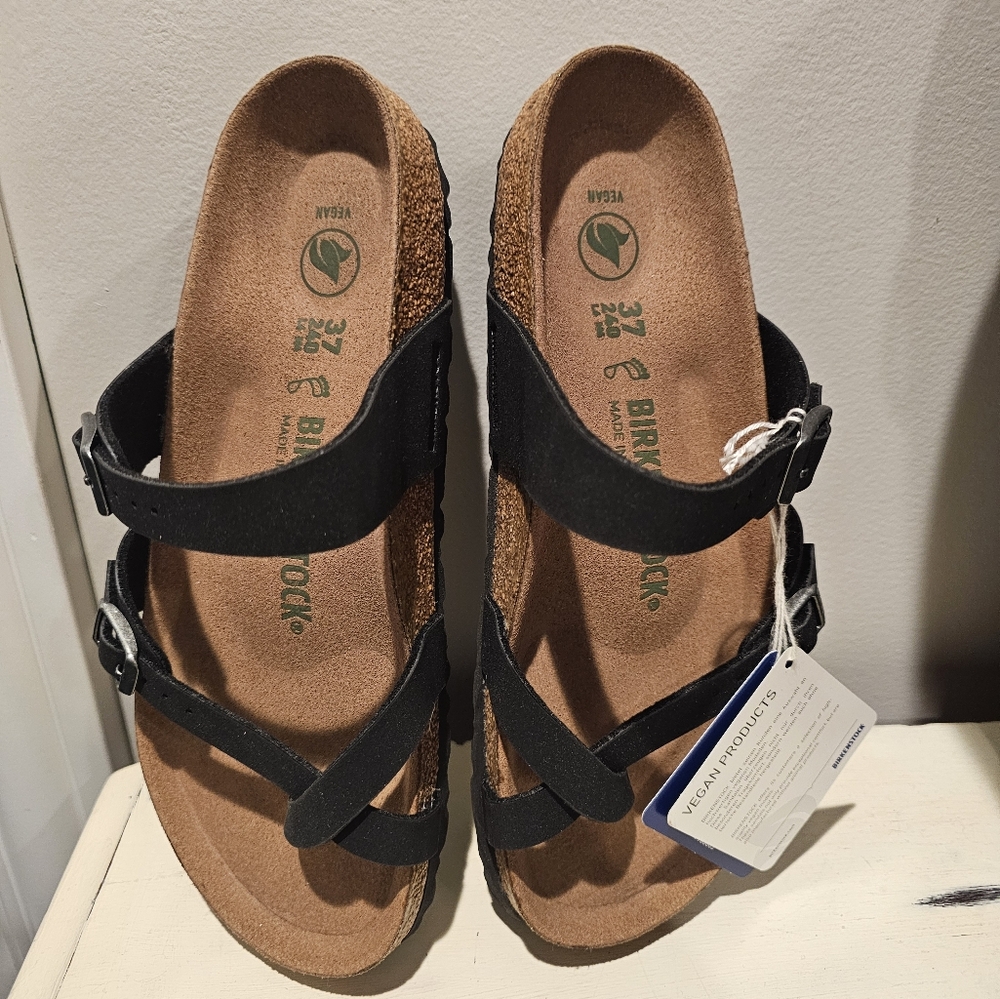 Birkenstock Shoes Mayari Vegan 37 Black Sandals
